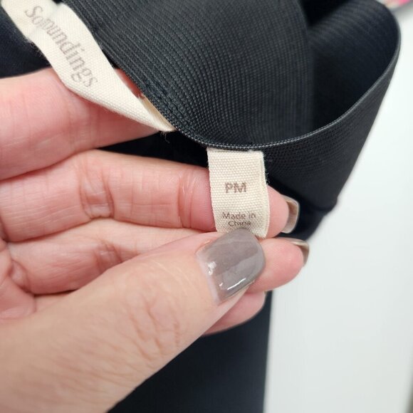 Soft Surroundings Women's Pull On Black Straight Leg Pants Size Petite Medium - Picture 11 of 14